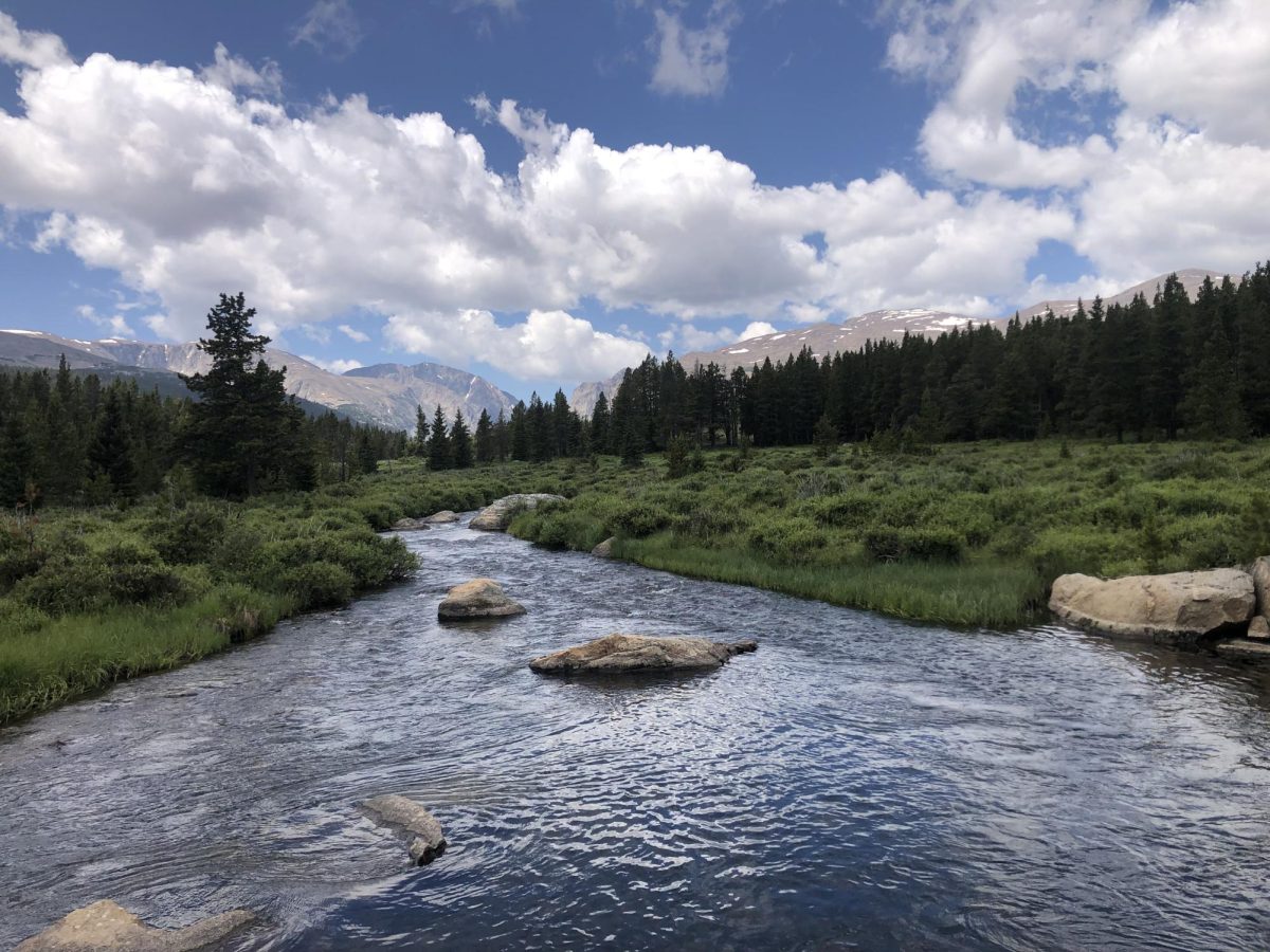 Grady Agone's photo from a fishing trip in Wyoming. This photo was an honorable mention in the Photographic Society of America national competition. 